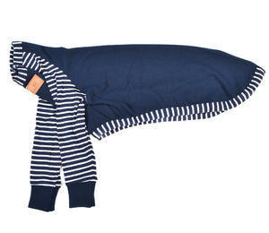 Navy / Navy Stripe T-shirt Pajamas